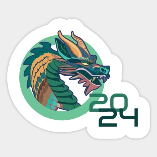 Dragon 2024 Sticker